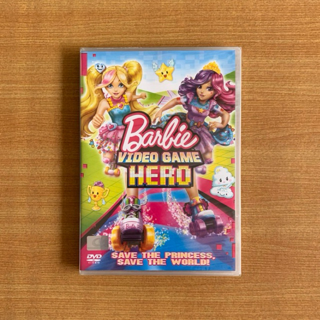 DVD : Barbie Video Game Hero (2017) บาร์บี้ ผจญภัยในวีดีโอเกมส์ [มือ 1] Cartoon / ดีวีดี หนัง แผ่นแท