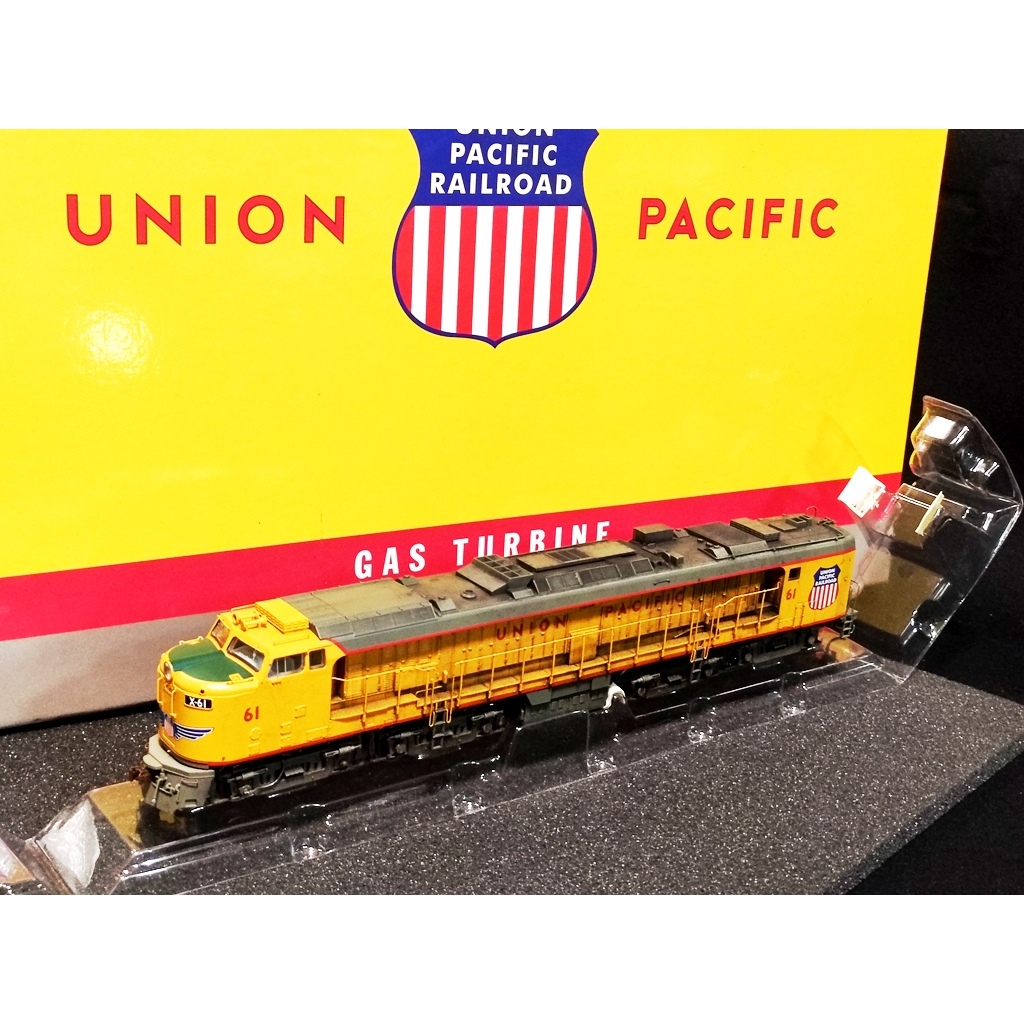 โมเดลรถไฟ HO สเกล หัวรถจักร หัวลาก Athearn 88666 Union Pacific Gas Turbine #61 Locomotive Model train Model railroad HO