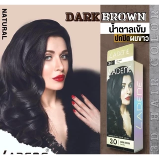 สีผมลาดีเน่ รุ่น 3D LADENE 3D Hair Color สีย้อมผม ครีมย้อมผม ยาย้อมผม (สีพร้อมไฮ) ขนาด 100 ml