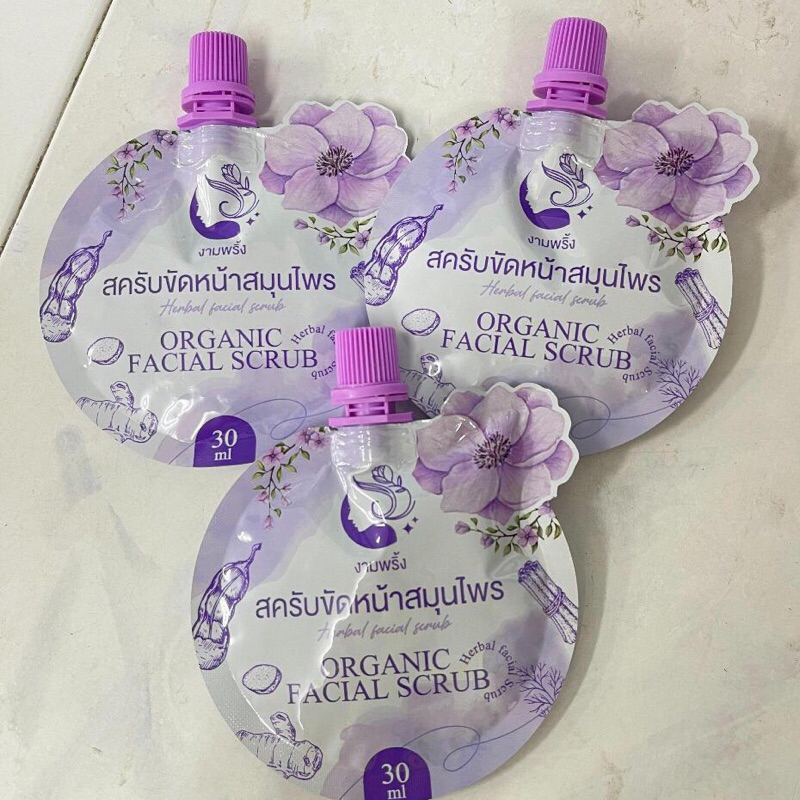 โปร 3 ชิ้น สครับหน้าทอง 1 แถม 2 สครับงามพริ้ง (ของแท้)