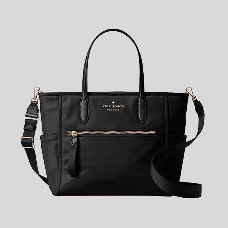 ♠️ Kate Spade ♠️ nylon bag - black รุ่น Chelsea Medium Satchel