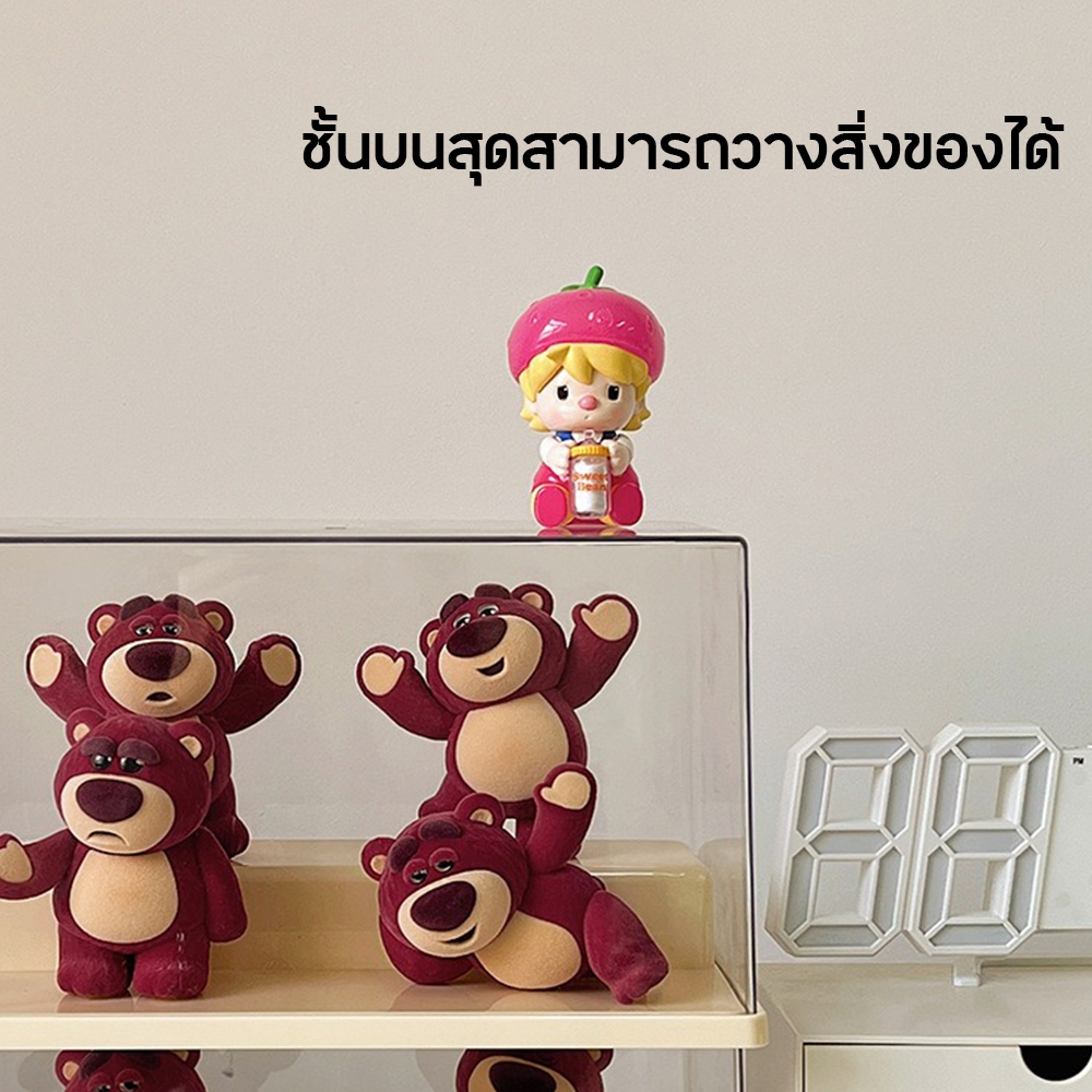 กล่องใส่โมเดล กล่องใส กล่องใส่ art toy กันฝุ่น กันน้ำ และมีความโปร่งใสสูง ทันสมัยและเรียบง่าย วางซ้อนได้