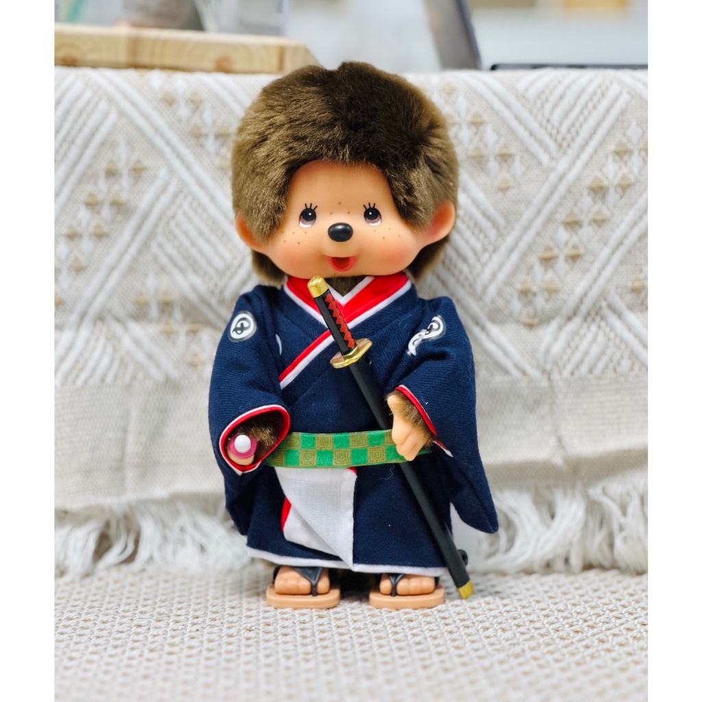 🚗พร้อมส่ง 🇯🇵 ตุ๊กตา ม่อนชิชิ 🐒 𝑴𝒐𝒏𝒄𝒉𝒉𝒊𝒄𝒉𝒊 Kimono สุดฮิต แรร์ไอเทม