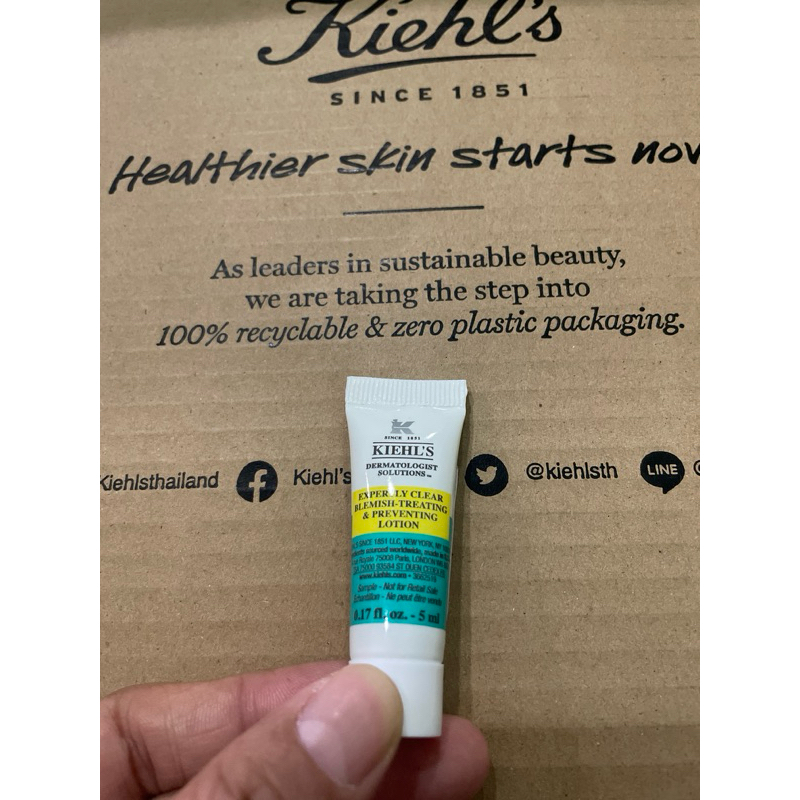 kiehls expertly clear blemish-treating&amp;perventing lotion