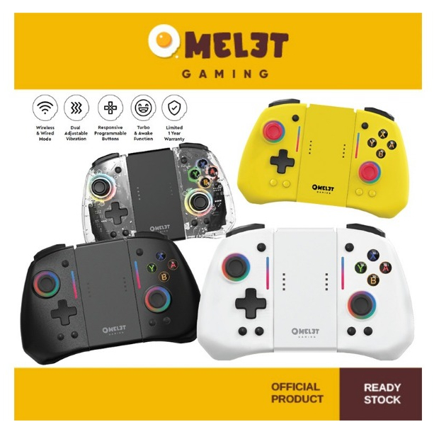 NSW: Omelet Gaming Wireless Controller for Nintendo Switch