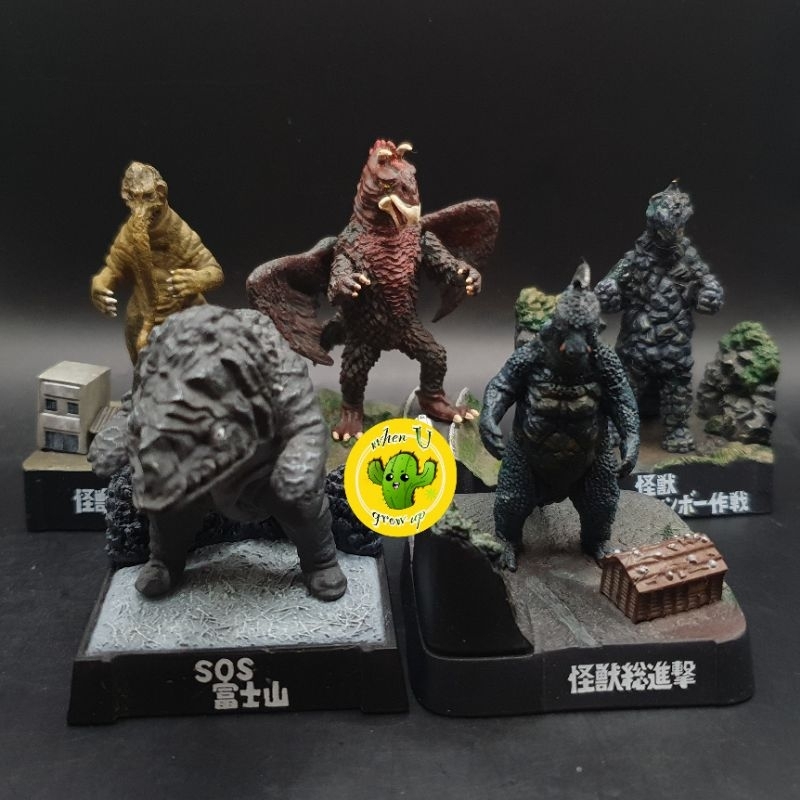 Bandai Ultraman Kaiju Monster Diorama Directory Figure สารานุกรม อุลตร้าแมน 03 งานฉาก