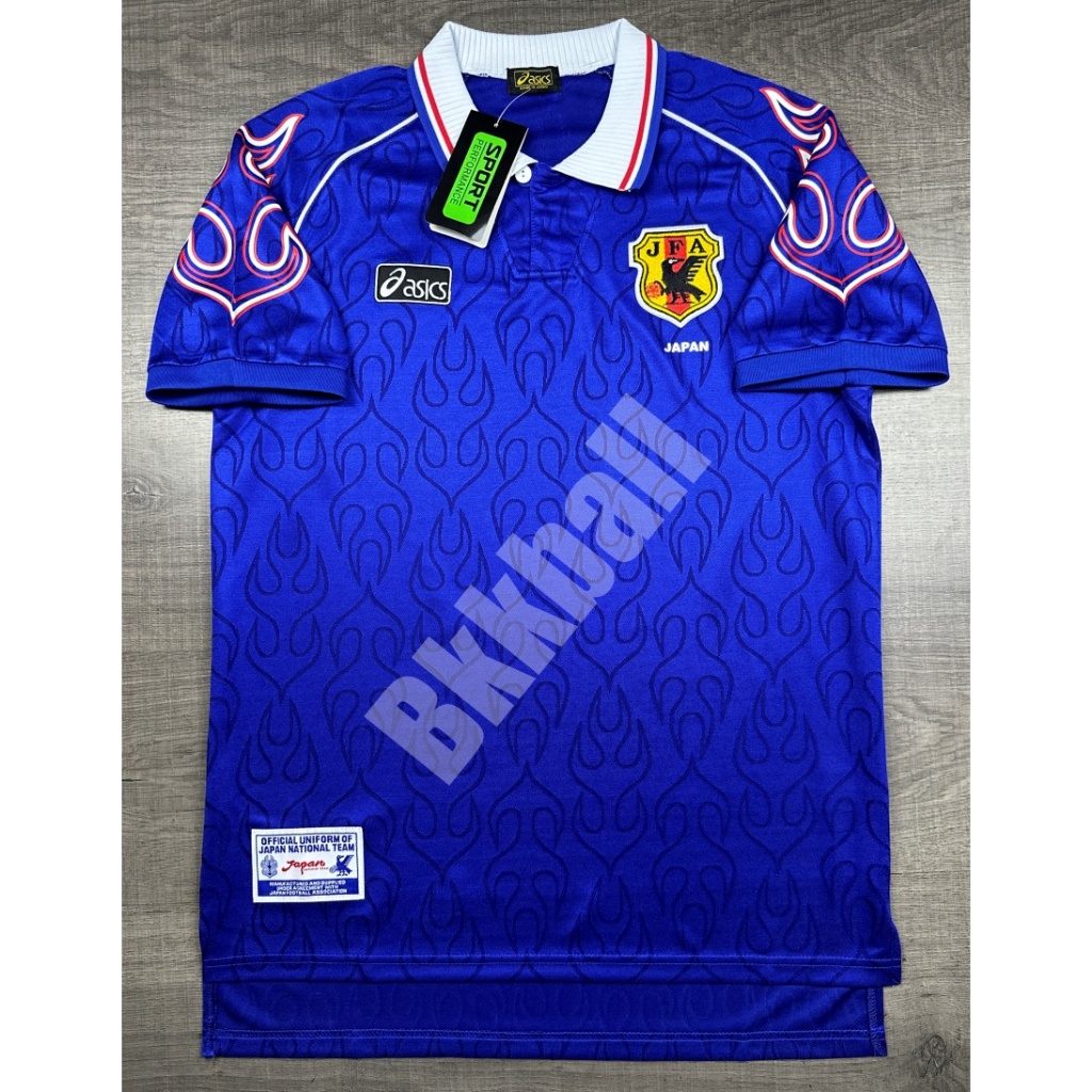 Classic - เสื้อฟุตบอล ย้อนยุค ทีมชาติ Japan Home ญี่ปุ่น เหย้า ชุดฟุตบอลโลก 1998
