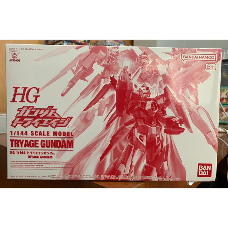 p-bandai hg 1/144 TRY AGE GUNDAM มือหนึ่ง