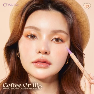 COSLUXE Coffee Or Me Magic Brown Liquid Eyeliner อายไลเนอร์เนื้อลิควิด💕