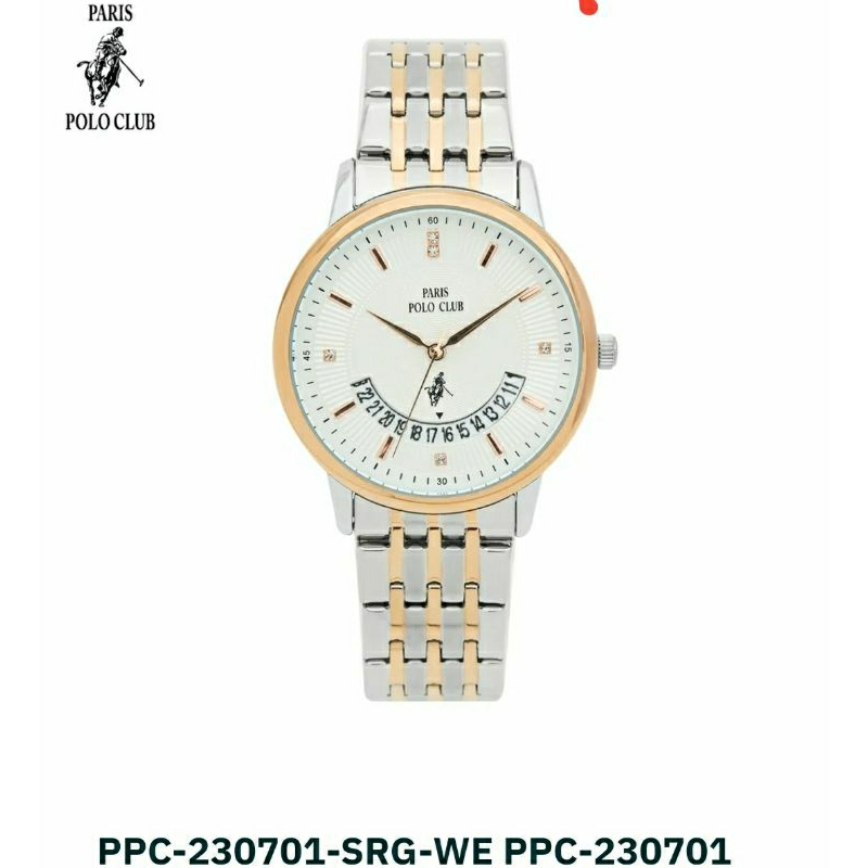 Paris Polo Club รุ่นPPC-230701 นาฬิกาผู้หญิง ของแท้100% ประกันศูนย์ไทย1ปี