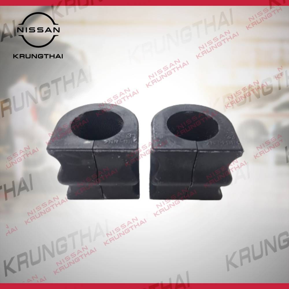ยางรัดเหล็กกันโคลงหน้า ขนาด 33 มิล NISSAN NAVARA CALIBRE D40 ราคาขายเป็นคู่ ( อะไหล่แท้นิสสัน ) 54613-EB71A