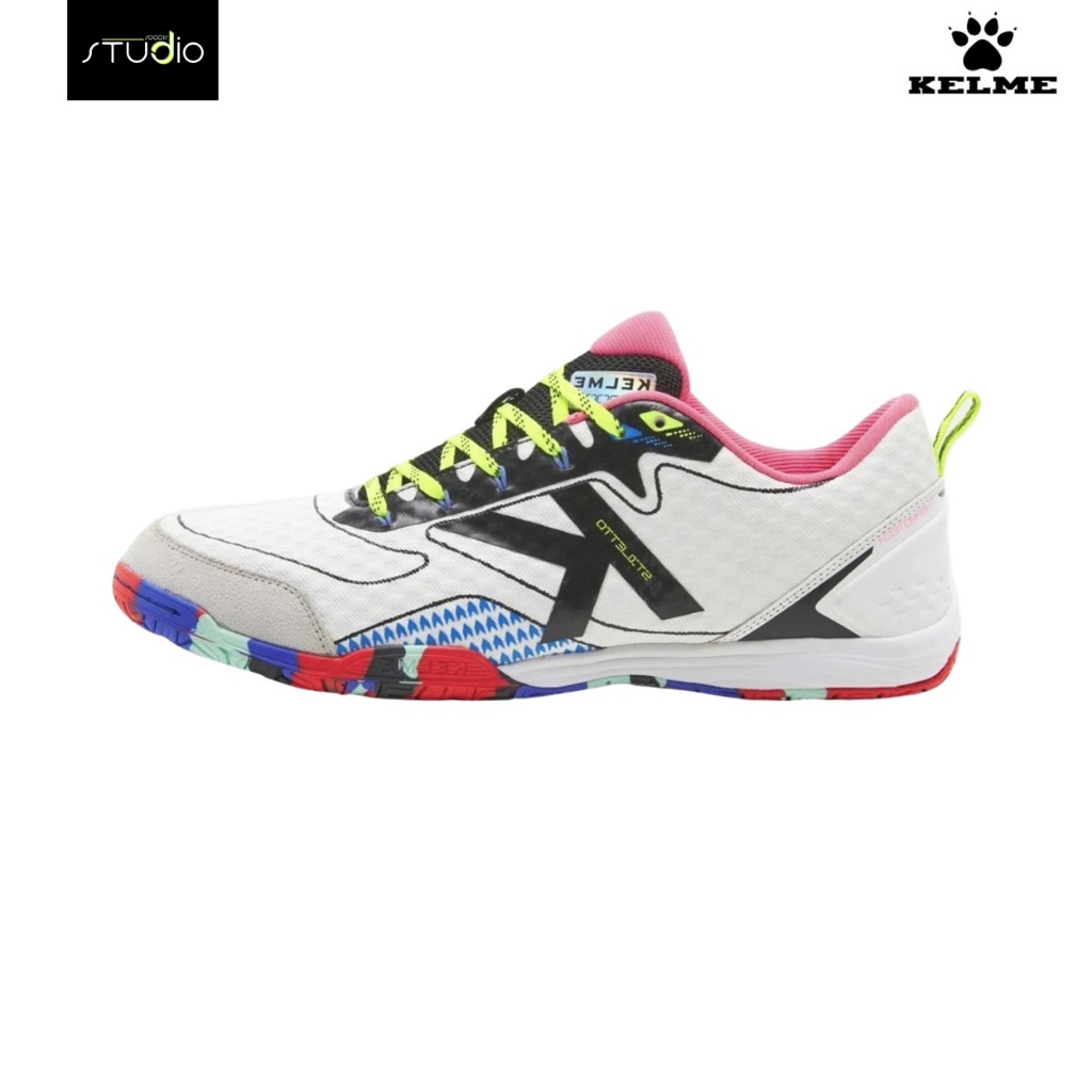 [สินค้าลิขสิทธิ์แท้ 100%] รองเท้าฟุตซอล Kelme STILETTO 61 5967 WA