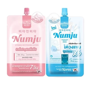 Numju Vitamin Whitening Lotion นัมจู วิตามิน ไวท์เทนนิ่ง โลชั่น [แบบซอง] [1 ซอง]