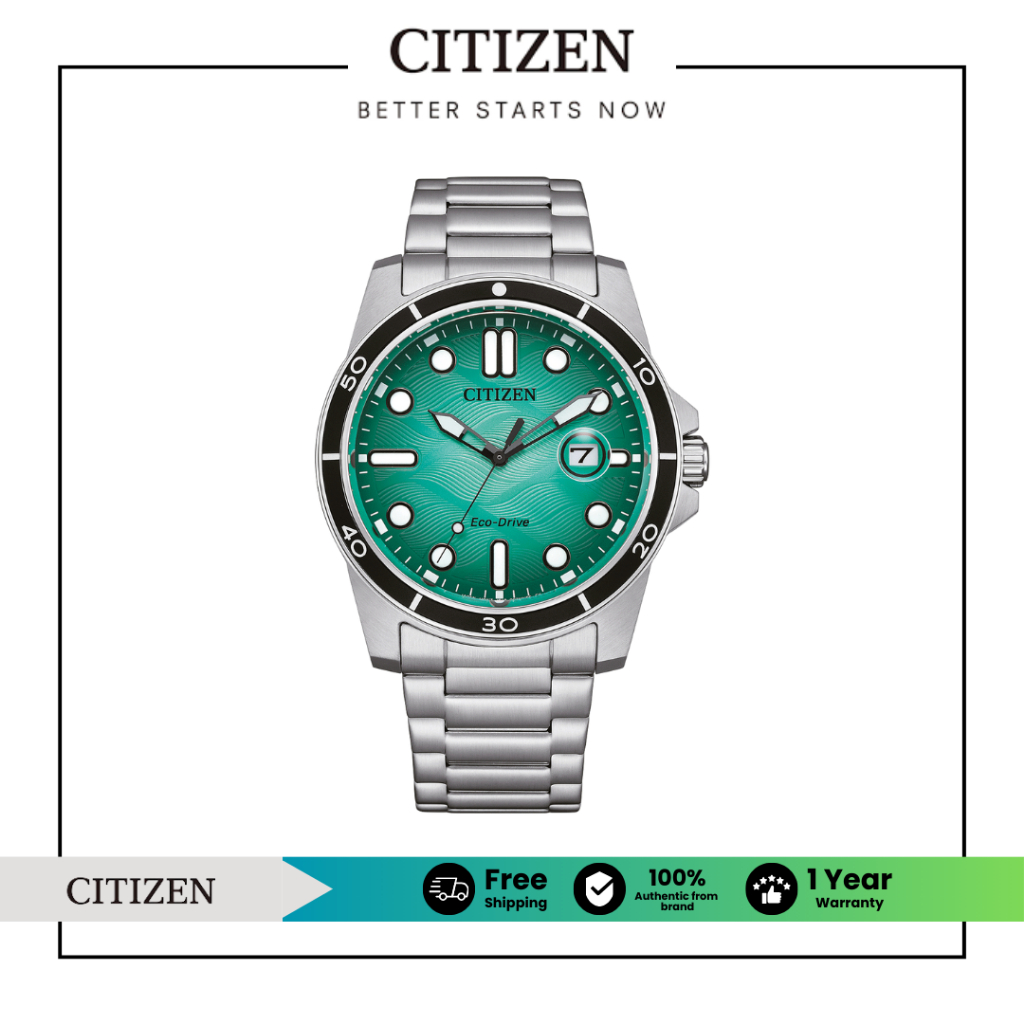 CITIZEN Eco-Drive AW1816-89L Men's Watch ( นาฬิกาผู้ชายพลังงานแสง )