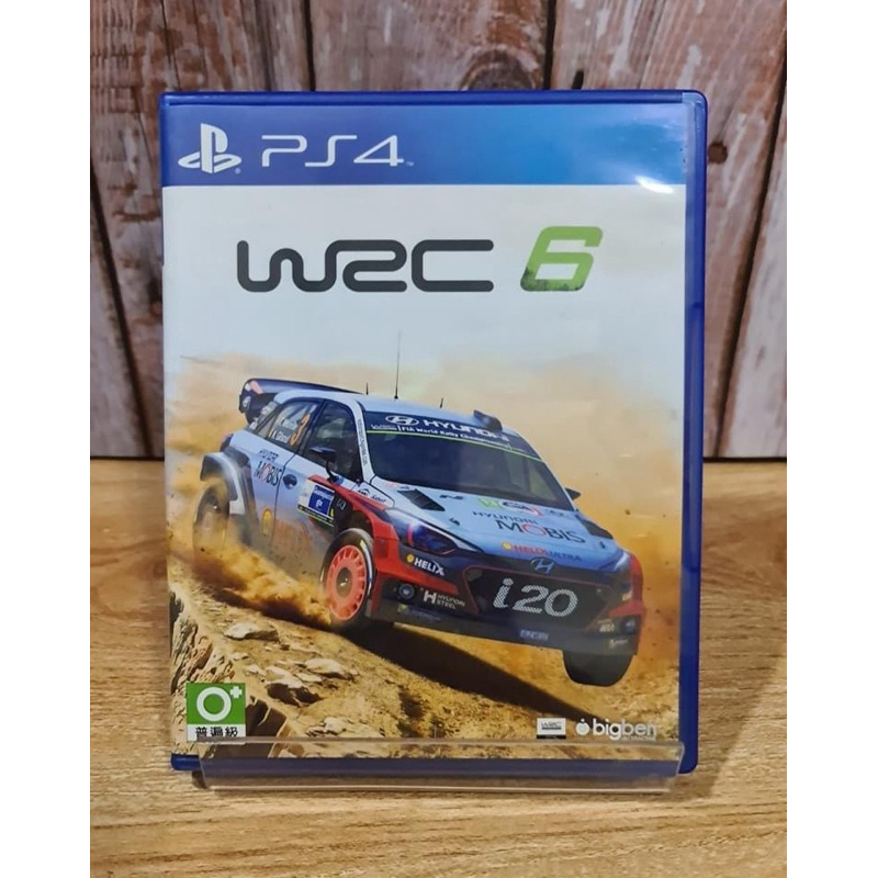 แผ่นเกมส์ Ps4 (PlayStation 4)  เกมส์ Wrc 6 .
