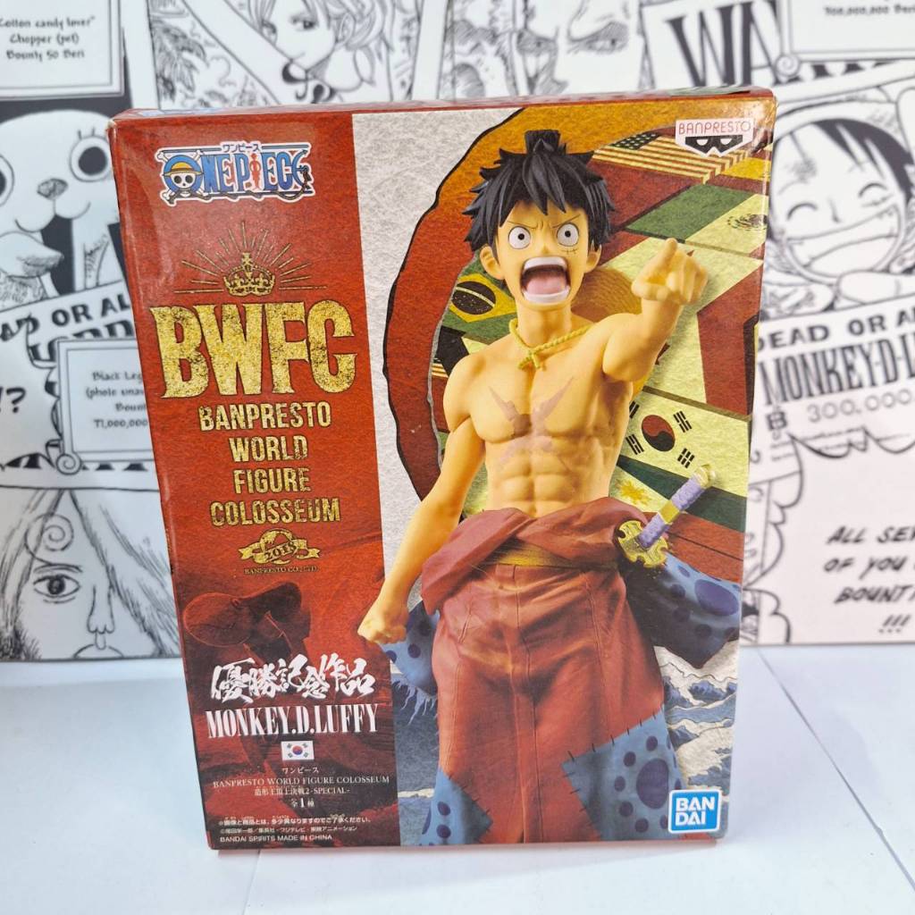 [lot JP] One Piece BWFC Luffy wano ฟิกเกอร์ ลูฟี่วาโนะ