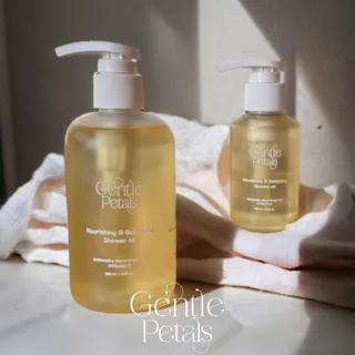 Gentle Petals ออยล์อาบน้ำ Milk Bath Oil บำรุงผิว ผิวนุ่ม ชุ่มชื้น Nourishing & Balancing Shower oil แตกตัวเป็นน้ำนม