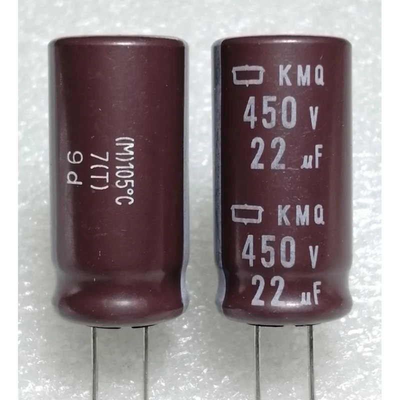 Nippon Chemi-con KMQ 22uf 450v capacitor ตัวเก็บประจุ คาปาซิเตอร์