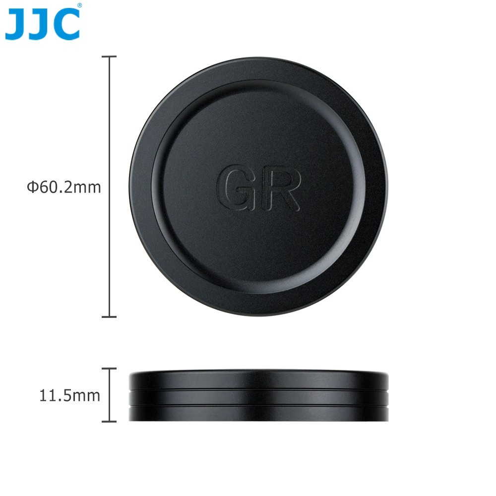 JJC Lens Cap ฝาปิดเลนส์โลหะ สำหรับกล้อง Ricoh GR lll GR3x GR3 GR2 อุปกรณ์เสริมกล้อง LC-GR3