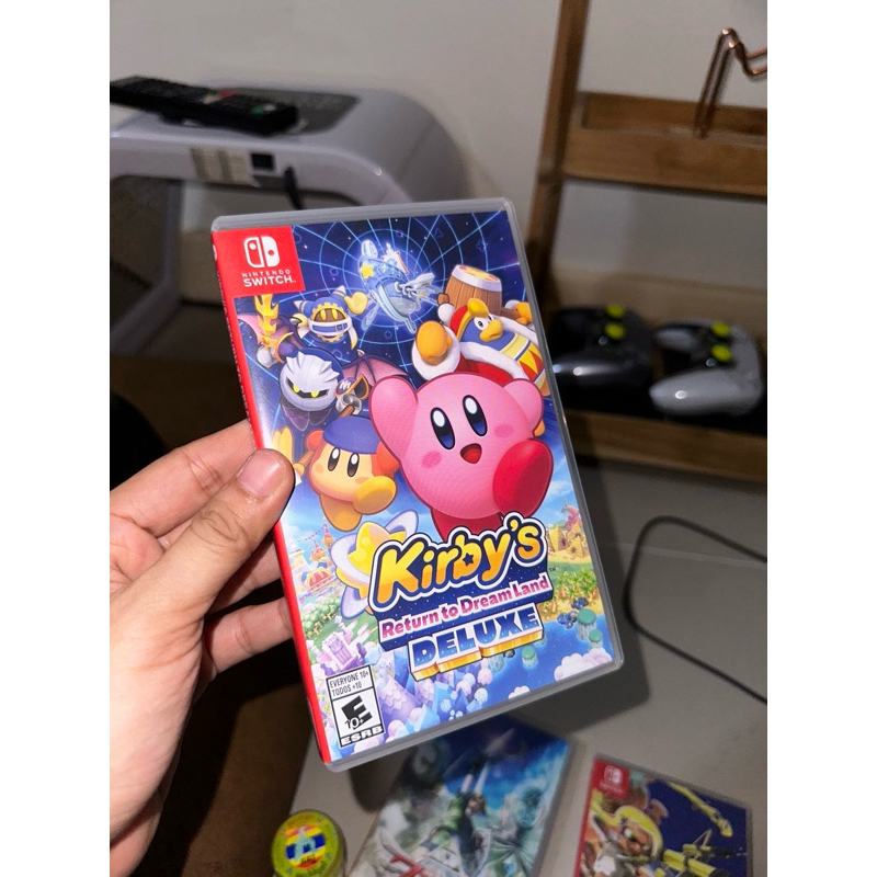 Kirby Return to Dreamland Deluxe แผ่นเกม Nintendo Switch มือสอง