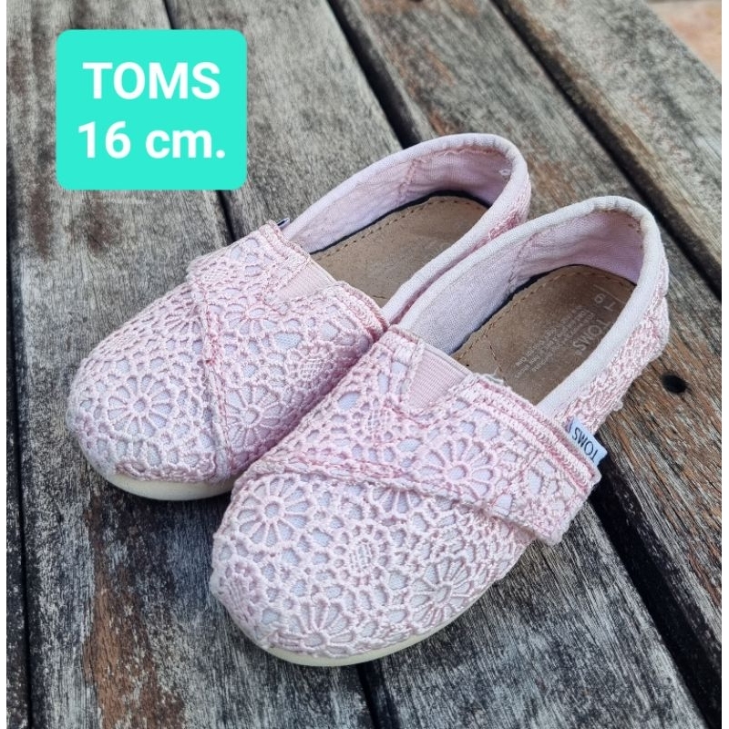 TOMS kid รองเท้าเด็กมือสอง 16 cm.