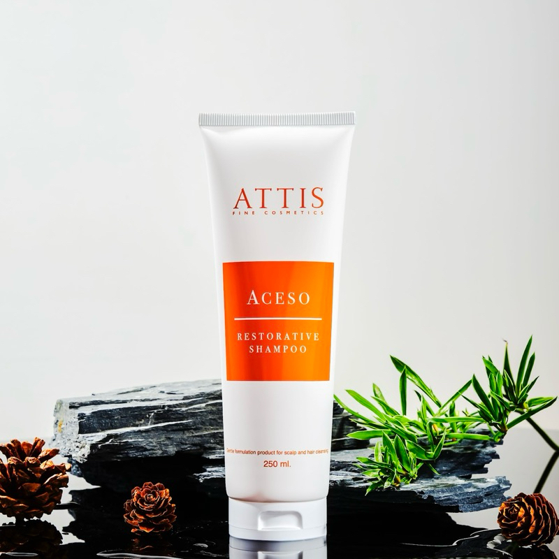 Attis ACESO Restorative Shampoo แชมพู ลดการหลุดร่วง พร้อมบำรุง attis Attis #attis #Attis