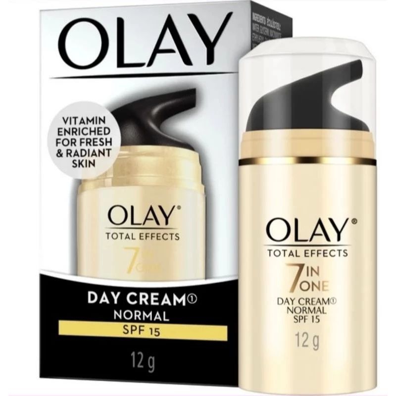 ( 1 ชิ้น) โอเลย์ โททัลเอฟเฟ็คส์ นอร์มัล เดย์ครีม SPF15 12กรัมOlay Total Effects Normal Cream