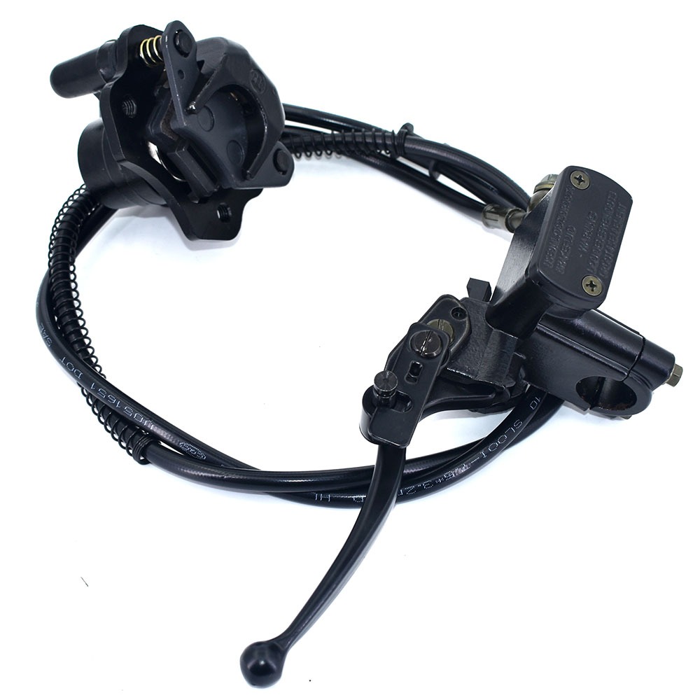 ชุดเบรคหลัง ATV สำหรับ 50 70 90 110 125 150cc 4 กระบอกสูบ Master Cylinder Caliper สไตล์จีน Left Leve