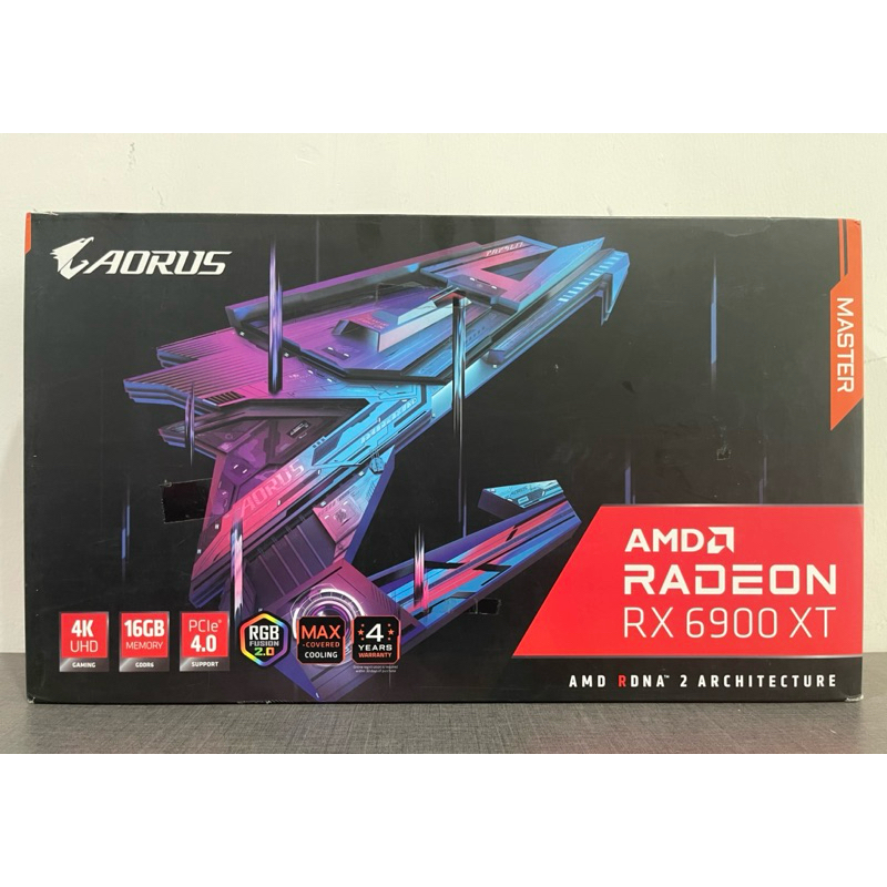 VGA (การ์ดแสดงผล) GIGABYTE AORUS RADEON RX 6900 XT MASTER 16G - 16GB GDDR6 มือสอง (การ์ดเสีย)