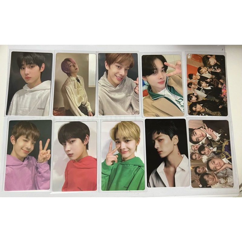 การ์ด enhypen รวมเมมเบอร์ photocard sunghoon sunoo jake niki jay heesung