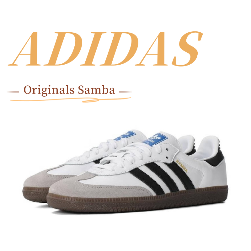 ของแท้ 100% รองเท้า adidas originals samba og คลาสสิค วินเทจ รองเท้ากีฬาผู้ชาย แฟชั่น สบาย รองเท้าคั