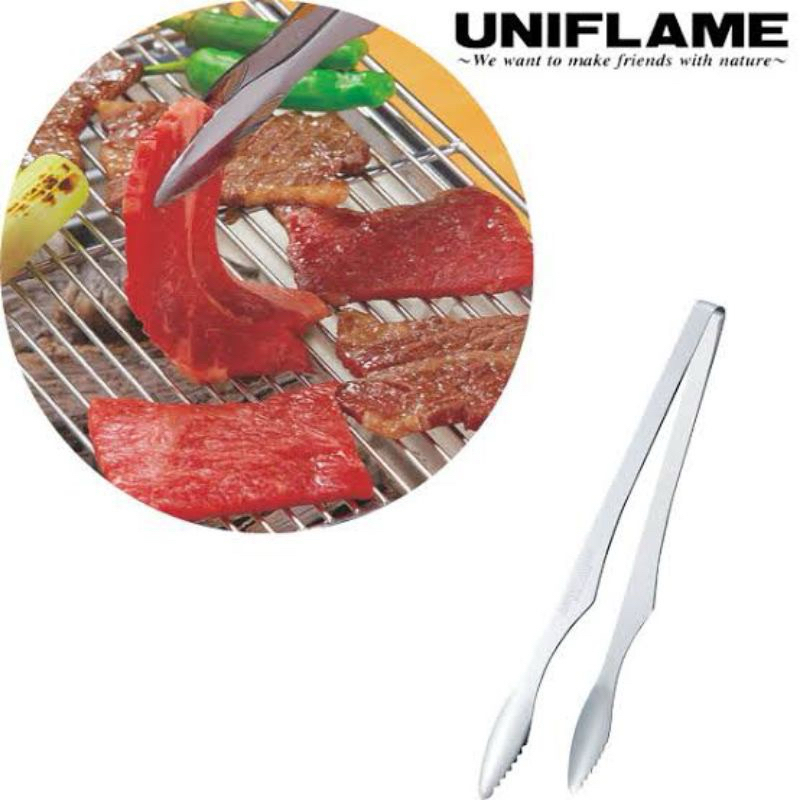ที่คีบเนื้อ Uniflame Unicera tong 🇯🇵Made in Japan  🎉พร้อมส่งทันที