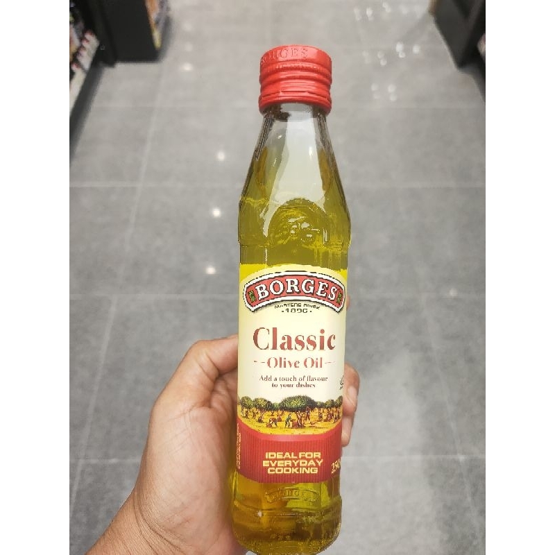 Borges Classic Olive Oil 250ml.น้ำมันมะกอกผ่านกรรมวิธี บอร์เจส 250มิลิลิตร