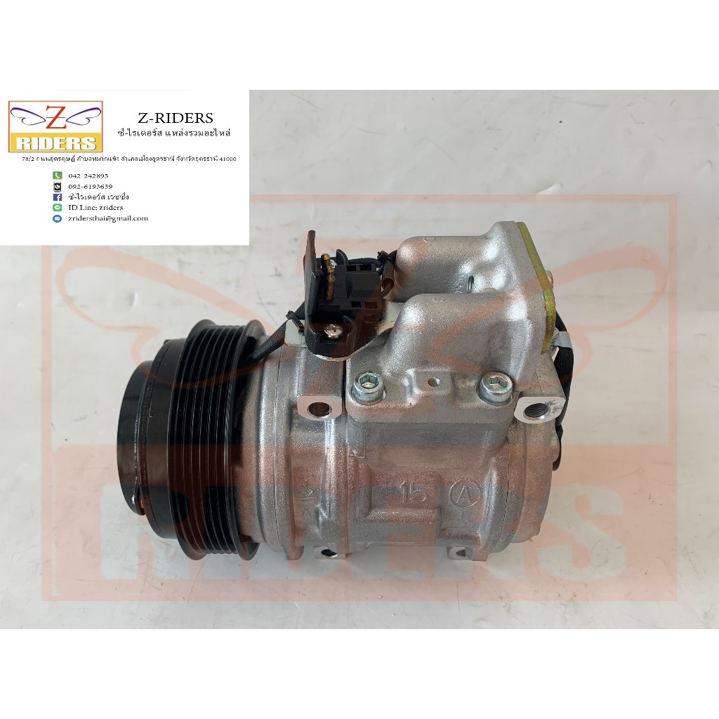 คอมแอร์ Benz 10P15C/10PA15C E-Class W124 W201 190E 6PK (01718) คอมเพรสเซอร์ แอร์ เบนซ์ Compressor