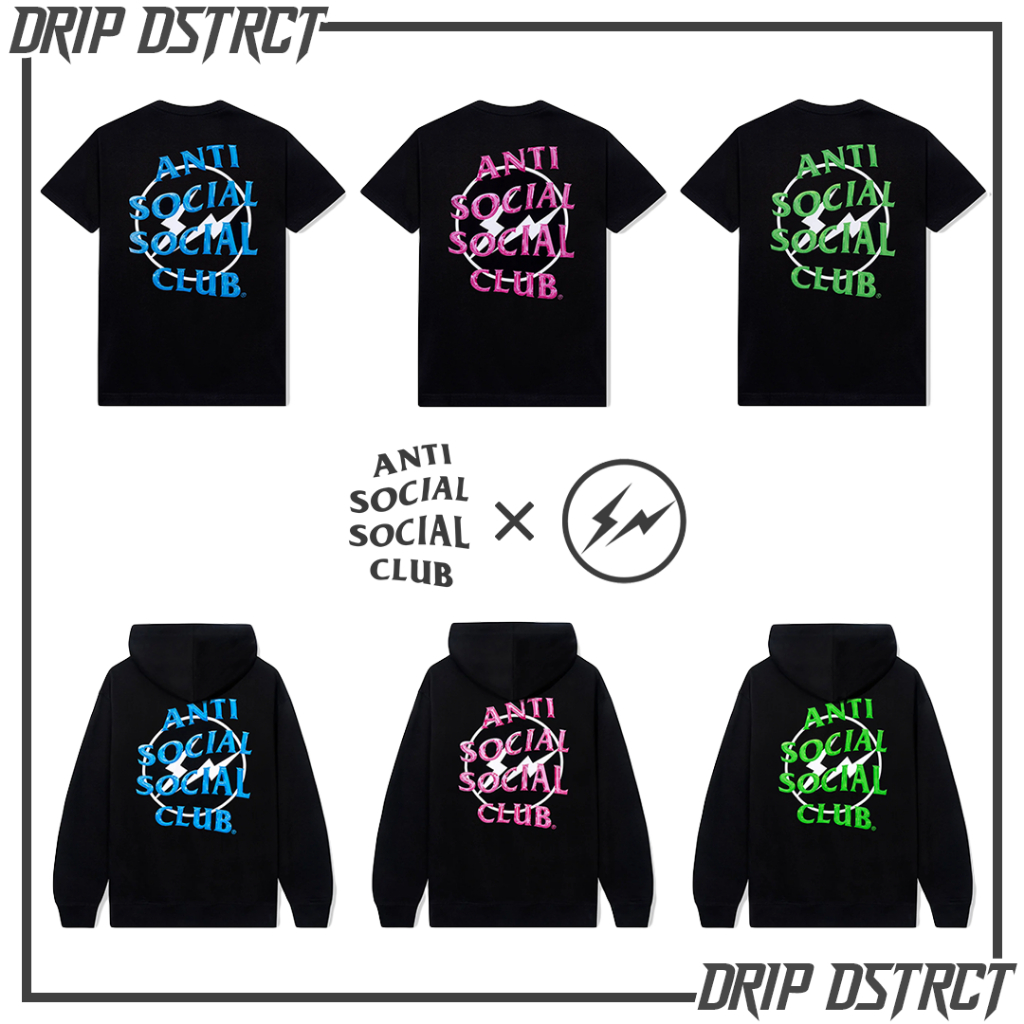 เสื้อยืด Anti Social Social Club X FRAGMENT (ลายพิเศษ)