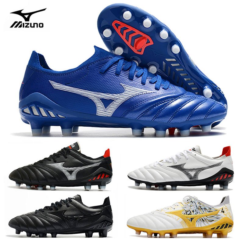 【IN STOCK】Mizuno Morelia Neo 3 FG รองเท้าสตั๊ด รองเท้าฟุตซอล รองเท้าฟุตบอลราคาถูกสำหรับผู้ชาย รองเท้าฟุตบอลกลางแจ้ง