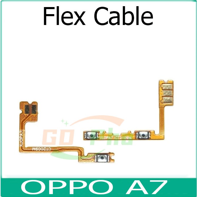 แพรสวิตช์ OPPO A7 switching สวิทช์เปิดปิดและปุ่มปรับระดับเสียง flex cable for A7 flex cable
