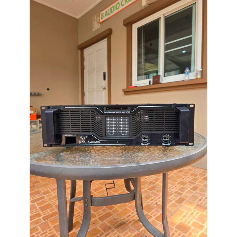 แท่น Power Amp รุ่น K-Series สูง5.2นิ้ว ลึก 25 นิ้ว รุ่น2CH(กล่องเปล่าไม่รวมอุปกรณ์) – โปรปัง