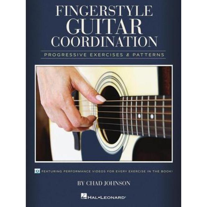 Fingerstyle Guitar Coordination Progressive Exercises & Patterns (HL00285678)