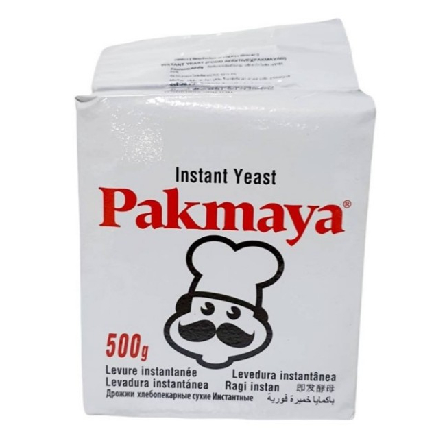 Pakmaya Instant Yeast 500g. พัดมายา ยีสต์ผงสีแดง สำเร็จรูป