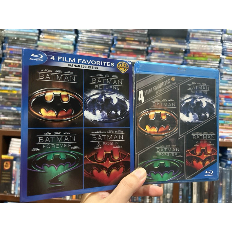 Blu-ray แท้ เรื่อง Batman Collection รวม 4 ภาค