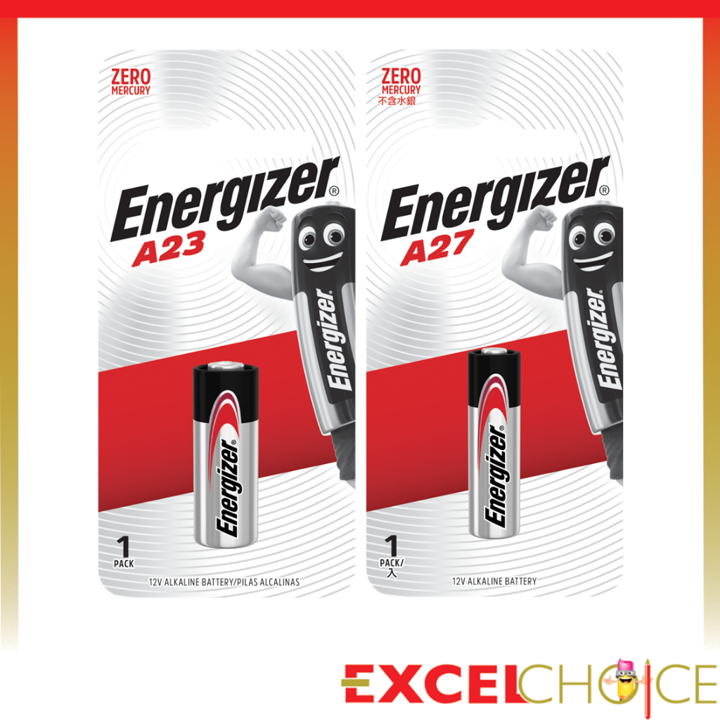 เอเนอไจเซอร์ ถ่านรีโมท Energizer remote A23 A27 (12V) ***ของแท้