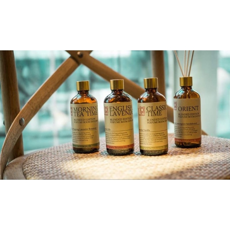 BRUTUS ก้านไม้หอมปรับอากาศ 100ML. สูตรLIFESTYLE