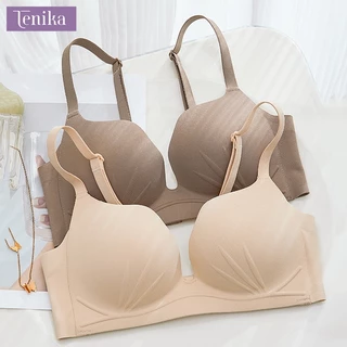 TENIKA Jelly Bra บราไร้ขอบ บราดันทรง ใส่สบาย เก็บทรงดี ซัพพอร์ตหน้าอกได้ดีขึ้น Bra-029