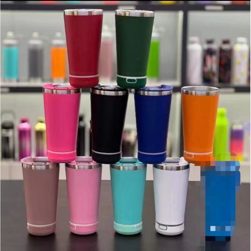 QY-1 พร้อมส่งในไทยแก้ว เบียร์2 in 1 แก้ว+ลำโพงสแตนบลูทูธ เลสแก้วกาแฟพร้อมที่เปิดขวดฉนวนกันความร้อนแก้วรถ