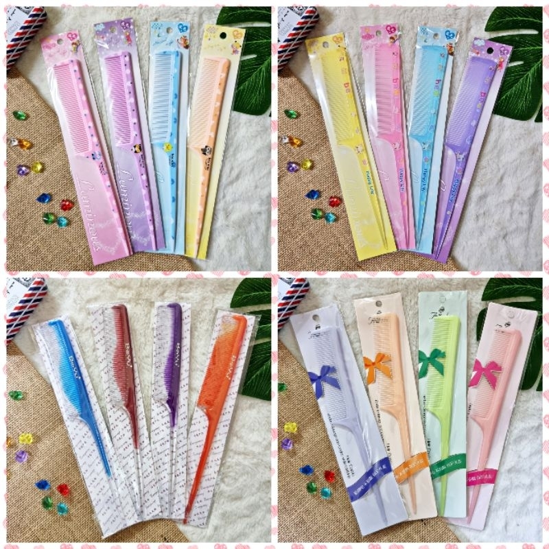 C...หวีปลายแหลม 12 ชิ้น (ราคาส่ง)