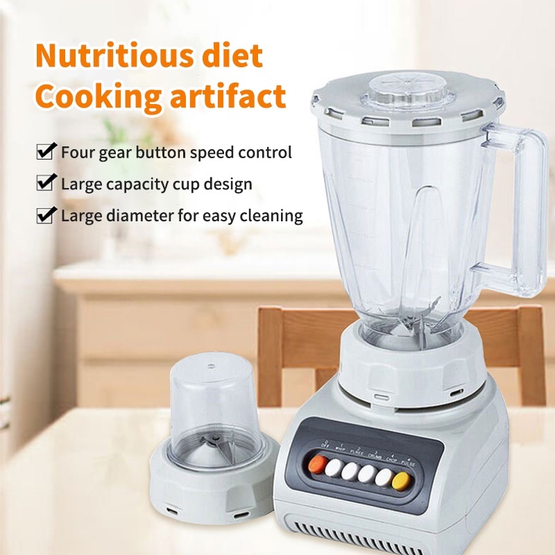 SANDE เครื่องปั่นน้ําผลไม้  เครื่องแยกกาก เครื่องคั้นน้ําอเนกประสงค์  น้ําคั้นสแตนเลส 300W 1.5L  หนาและทนทาน