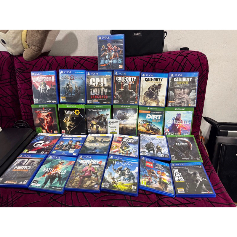 🔥 แผ่นเกมส์ PS4 และแผ่นเกมส์ XBOX ONE Nintendo switch สภาพดี​ มือสอง หลายรายการ 🔥