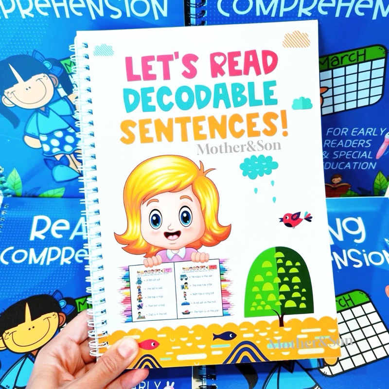 หนังสือฝึกอ่านภาษาอังกฤษ Let's Read Decodable Sentences