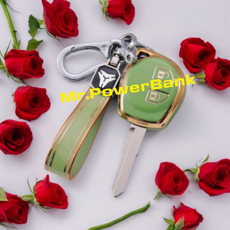 Swift/Ciaz /Cerelio /Eritga/SX4เคสซูซุกิสวิฟท์ เซียส เซอร์เรย์ริโอ เอริก้าและเอสเอ็กสี่เคสหรูหราพร้อมพ่วงกุญแจ อย่างดี